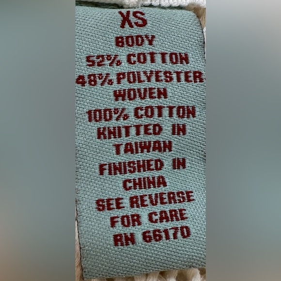 Anthropologie HWR Monogram Floral Front Knit Cardigan - Picture 12 of 13